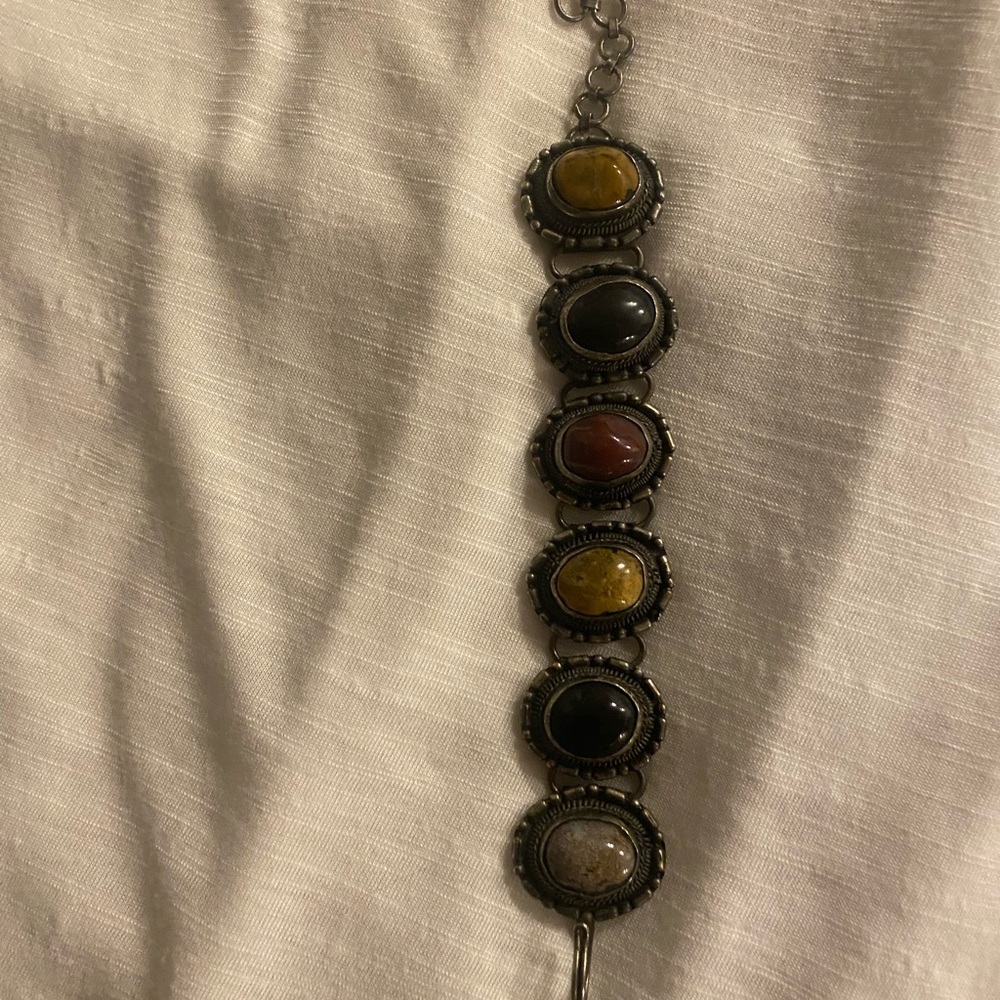 Vintage Multi-Stone Bracelet